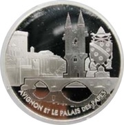 1½ Euros Avignon, France, 2004 reverse image