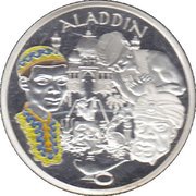 1½ Euros Aladdin, France, 2004 reverse image
