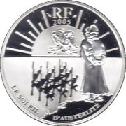 1½ Euros Battle of Austerlitz obverse image