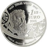 1½ Euros 20 000 Leagues Under the Sea, France, 2005 reverse image