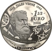 1½ Euros Journey to the Center of the Earth, France, 2006 reverse image