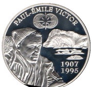 1½ Euros Paul-Emile Victor, France, 2007 reverse image