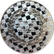 1½ Euros Renault F1, France, 2007 reverse image