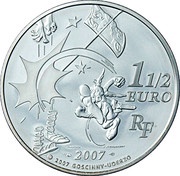 1½ Euros Astérix - The Posion obverse image