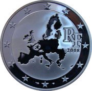 1½ Euros European Parliament obverse image