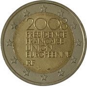 2 Euros French Presidency of the European Union obverse image