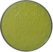 2 Euros French Presidency of the EU; colored obverse image