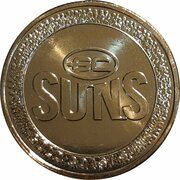 1 Dollar In the name of Elizabeth II; 6th portrait - Gold Coast Suns, Australia, 2023 reverse image