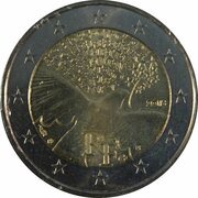 2 Euros Peace obverse image