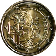 2 Euros General Charles de Gaulle obverse image
