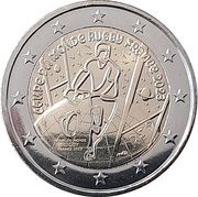 2 Euros Rugby World Cup 2023 obverse image