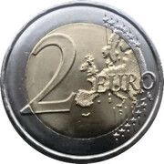 2 Euros JO 2024 Paris reverse image