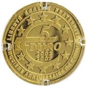 5 Euros Euro, France, 2007 reverse image