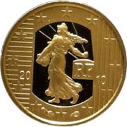 5 Euros New Franc obverse image