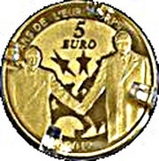 5 Euros Eurocorps obverse image