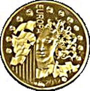 5 Euros Eurocorps, France, 2012 reverse image