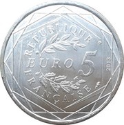 5 Euros Liberté obverse image