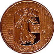 5 Euros Monnaie de Paris obverse image