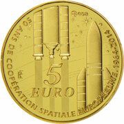 5 Euros European Space Agency obverse image