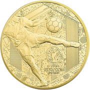5 Euros Euro UEFA 2016, France, 2016 reverse image