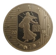 5 Euros Semeuse Écu de VI Livres obverse image