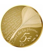 5 Euros Jean de la Fontaine obverse image