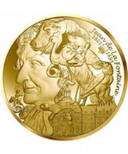 5 Euros Jean de la Fontaine, France, 2021 reverse image
