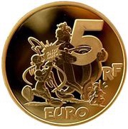 5 Euros Idéfix obverse image