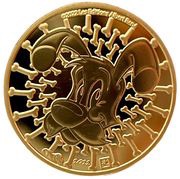 5 Euros Idéfix, France, 2022 reverse image