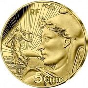 5 Euros 20th Anniversary of the Euro obverse image
