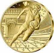 5 Euros Rugby World Cup France 2023, France, 2023 reverse image