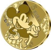 5 Euros Disney obverse image