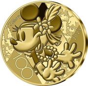 5 Euros Disney, France, 2023 reverse image