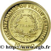10 Euros Franc Germinal obverse image