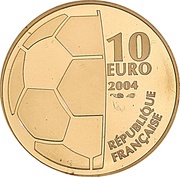 10 Euros FIFA obverse image