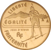 10 Euros Biathlon obverse image