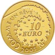 10 Euros Kitty at the Spectacle obverse image