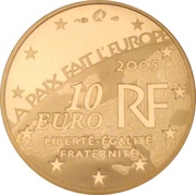 10 Euros World War II obverse image