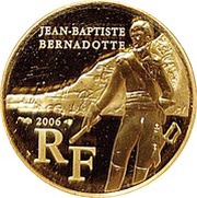 10 Euros Jean-Baptiste Bernadotte obverse image