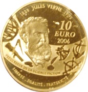 10 Euros Michael Strogoff, France, 2006 reverse image