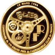 10 Euros Formula 1 - Grand Prix, France, 2006 obverse image