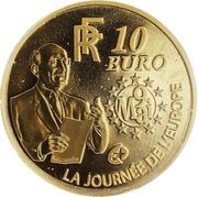 10 Euros Journée de l'Europe obverse image