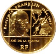 10 Euros Benjamin Franklin obverse image