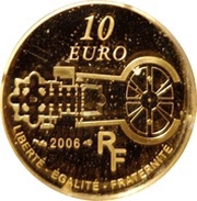 10 Euros St. Peter's Basilica obverse image