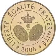 10 Euros Queen Amélie, France, 2006 reverse image