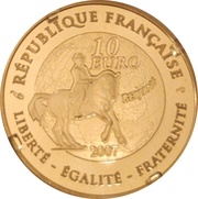 10 Euros Equestrian obverse image