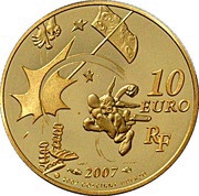 10 Euros Asterix obverse image
