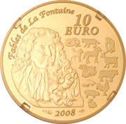 10 Euros Rat, France, 2008 reverse image