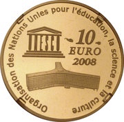10 Euros Grand Canyon, France, 2008 reverse image