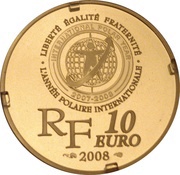 10 Euros Polar Year obverse image